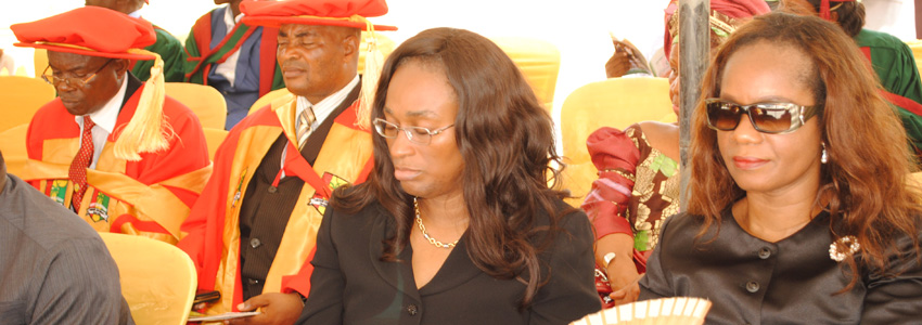 Mrs. Ntekpe Inoyo (Member of Governing Council) with Barrister (Mrs.) Uto Ukpanah (Member of the Board of Trustees).